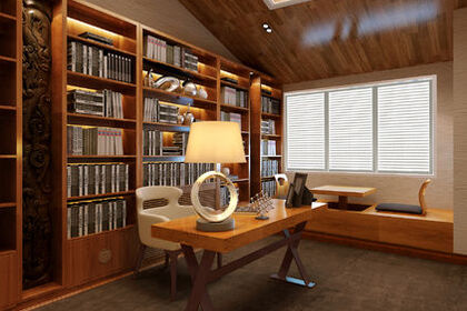 【室内设计】书房是室内设计的精神内核