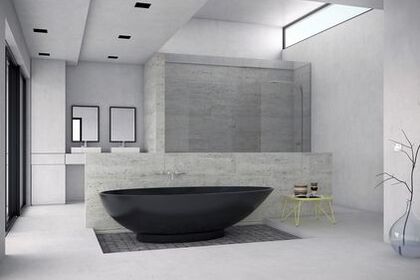 淄博装修公司丨与现代极简主义完美融合的浴室设计