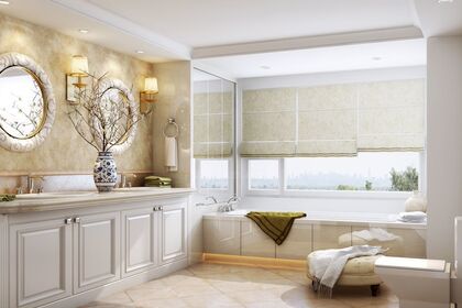 白色浴室，为优雅生活而生！