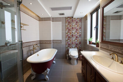 淄博装修——家居浴室瓷砖的打造装饰设计