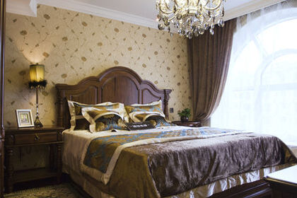 淄博别墅装修公司——美式别墅的卧室装饰改造，实现美好家居环境