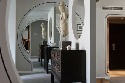 山东知名装饰公司——小公寓中式传统元素装饰设计案例