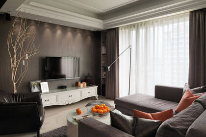 125平欧式三居室, 现代与古典洋溢的时尚情怀
