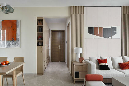 现代简约风丨沐浴在灿烂阳光下的四居室设计