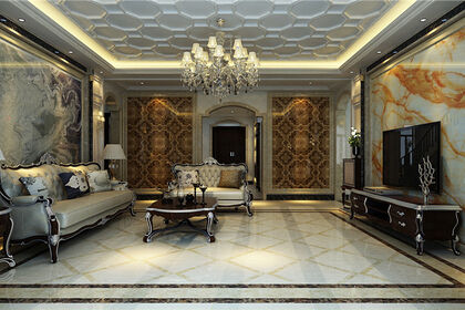 欧式别墅装修风格——现代欧式装饰在室内别墅中的文化流淌