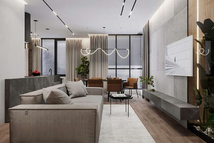 84 m² 简约风公寓设计 舒适、宁静、优雅